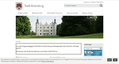 Desktop Screenshot of ahrensburg.de